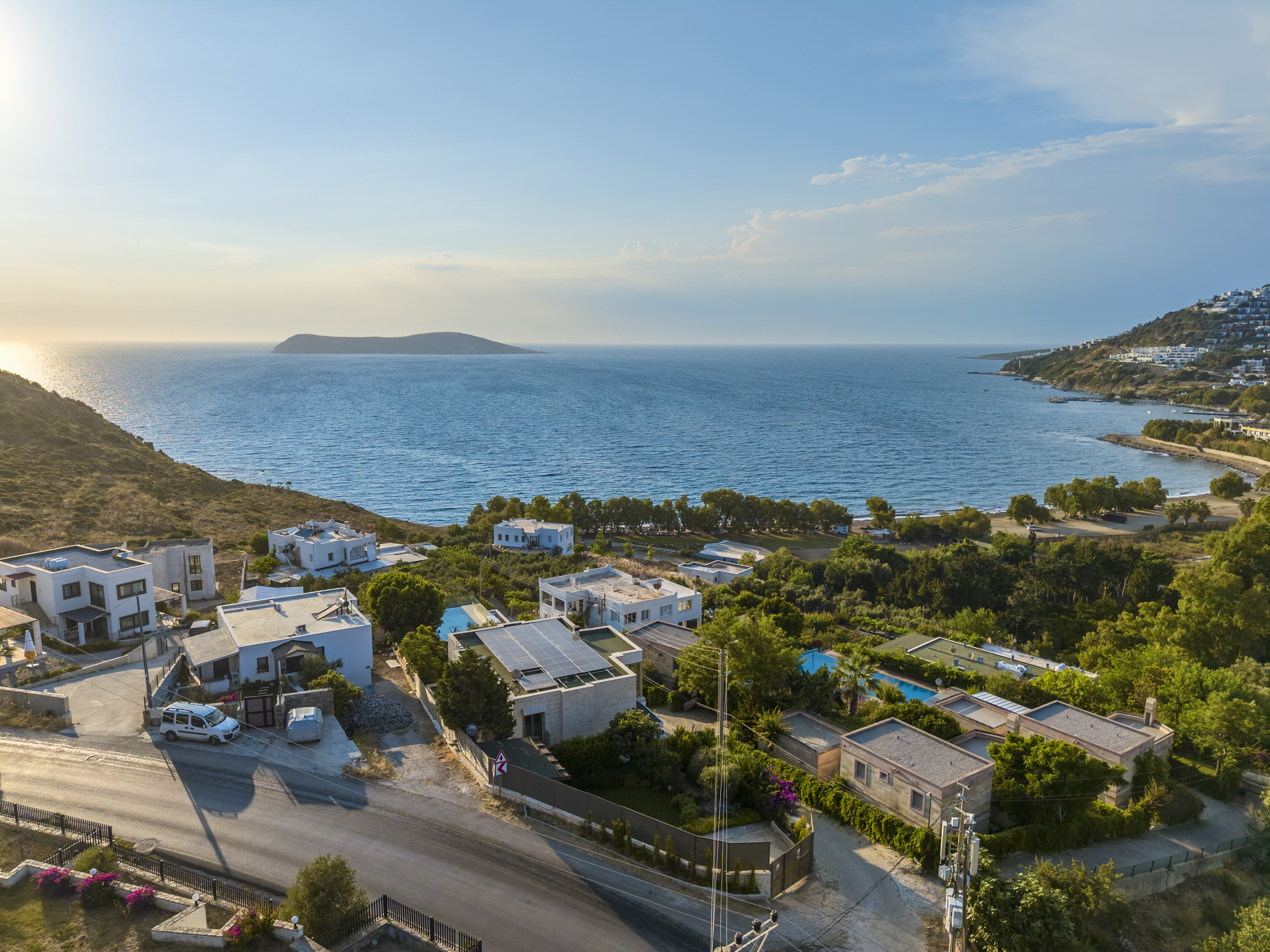 Villa Myndos | Koyunbaba’da Deniz Manzaralı, Sauna ve Jakuzili Özel Havuzlu Villa — Bodrum Merkez görsel 3