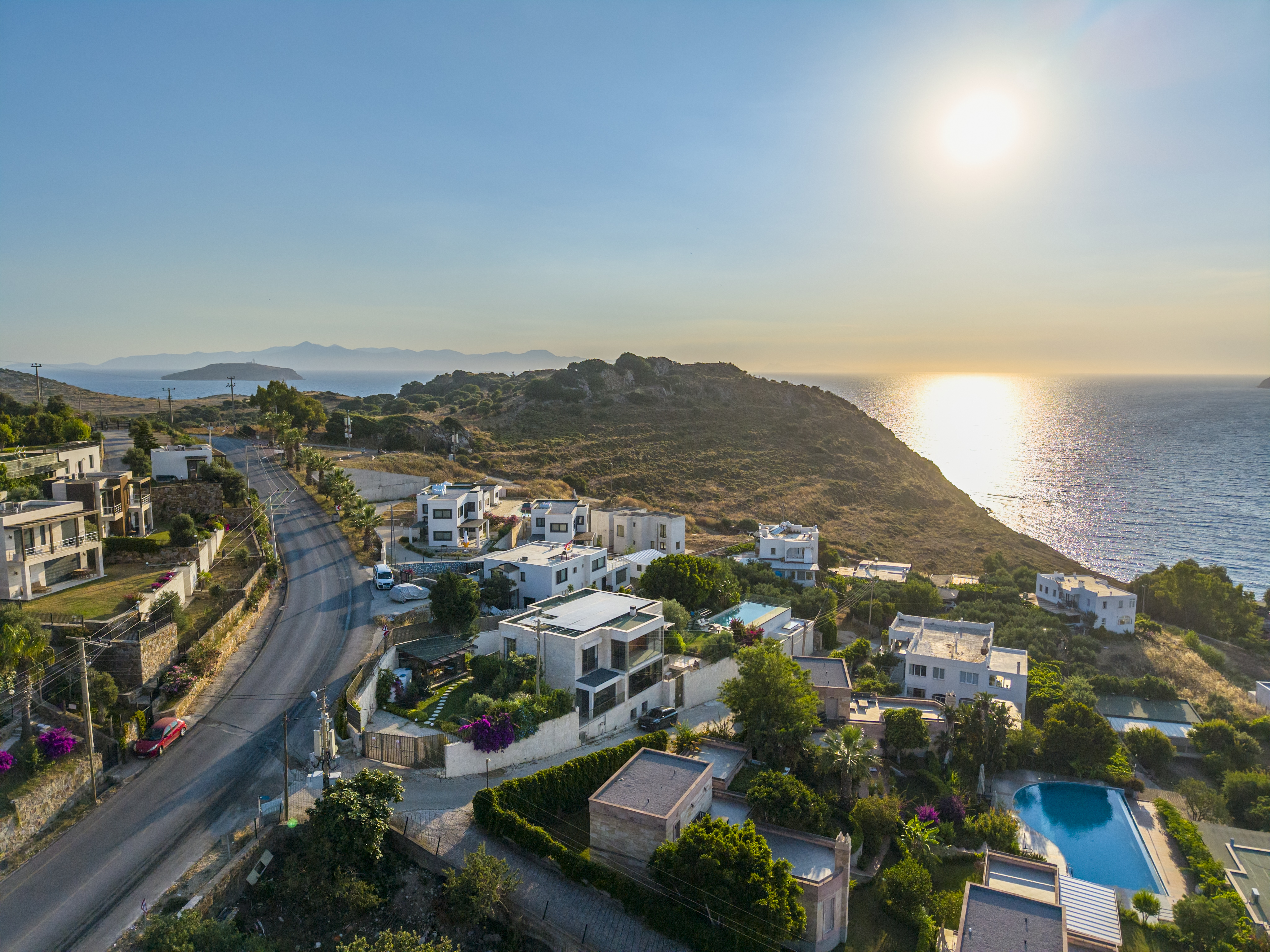 Villa Myndos | Koyunbaba’da Deniz Manzaralı, Sauna ve Jakuzili Özel Havuzlu Villa — Bodrum Merkez görsel 5
