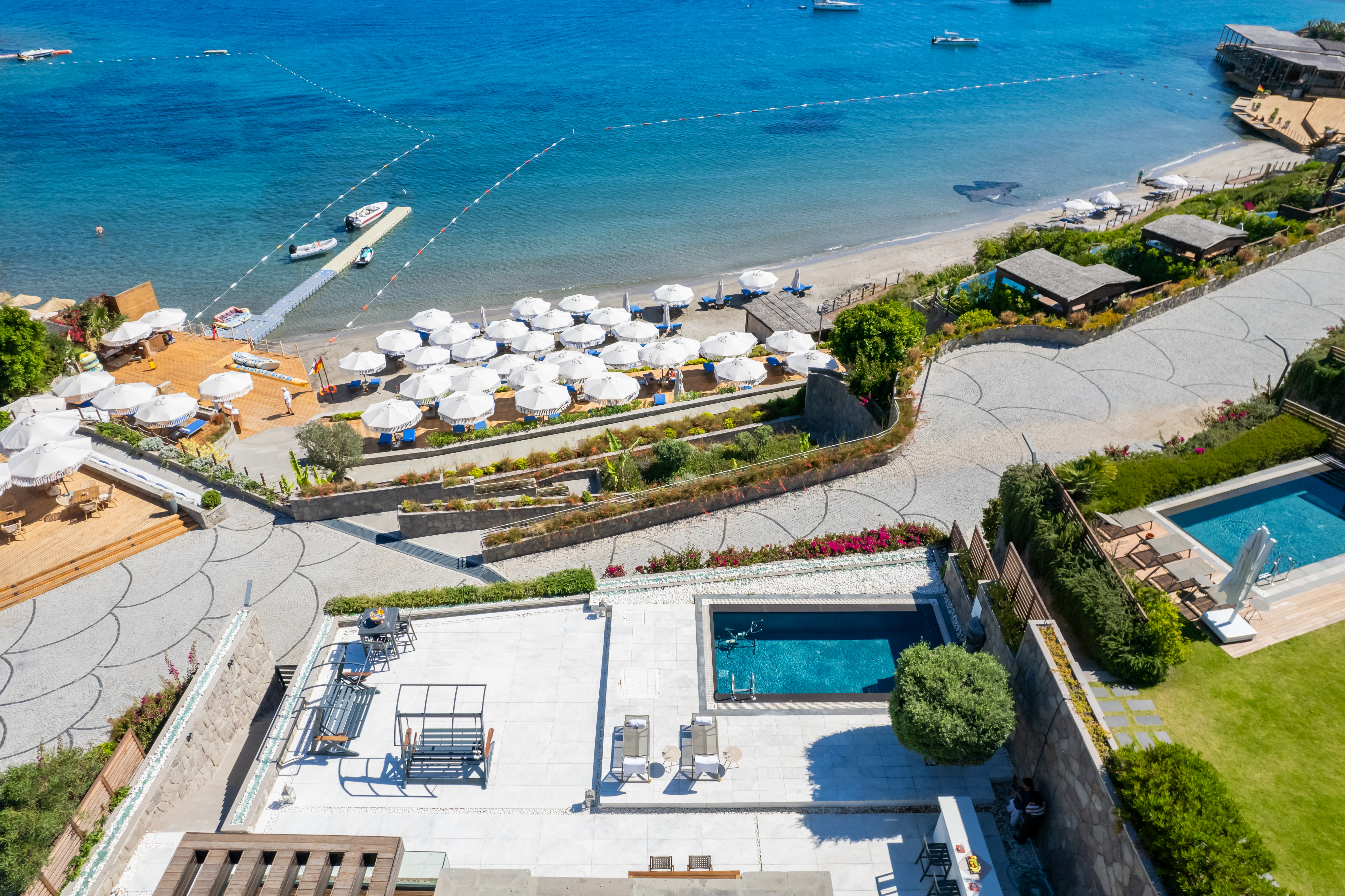 Haremtan Koyu’nda Denize On Adım: Özel Havuzlu 6 Yatak Odalı Lüks Villa — Bodrum Merkez görsel 3