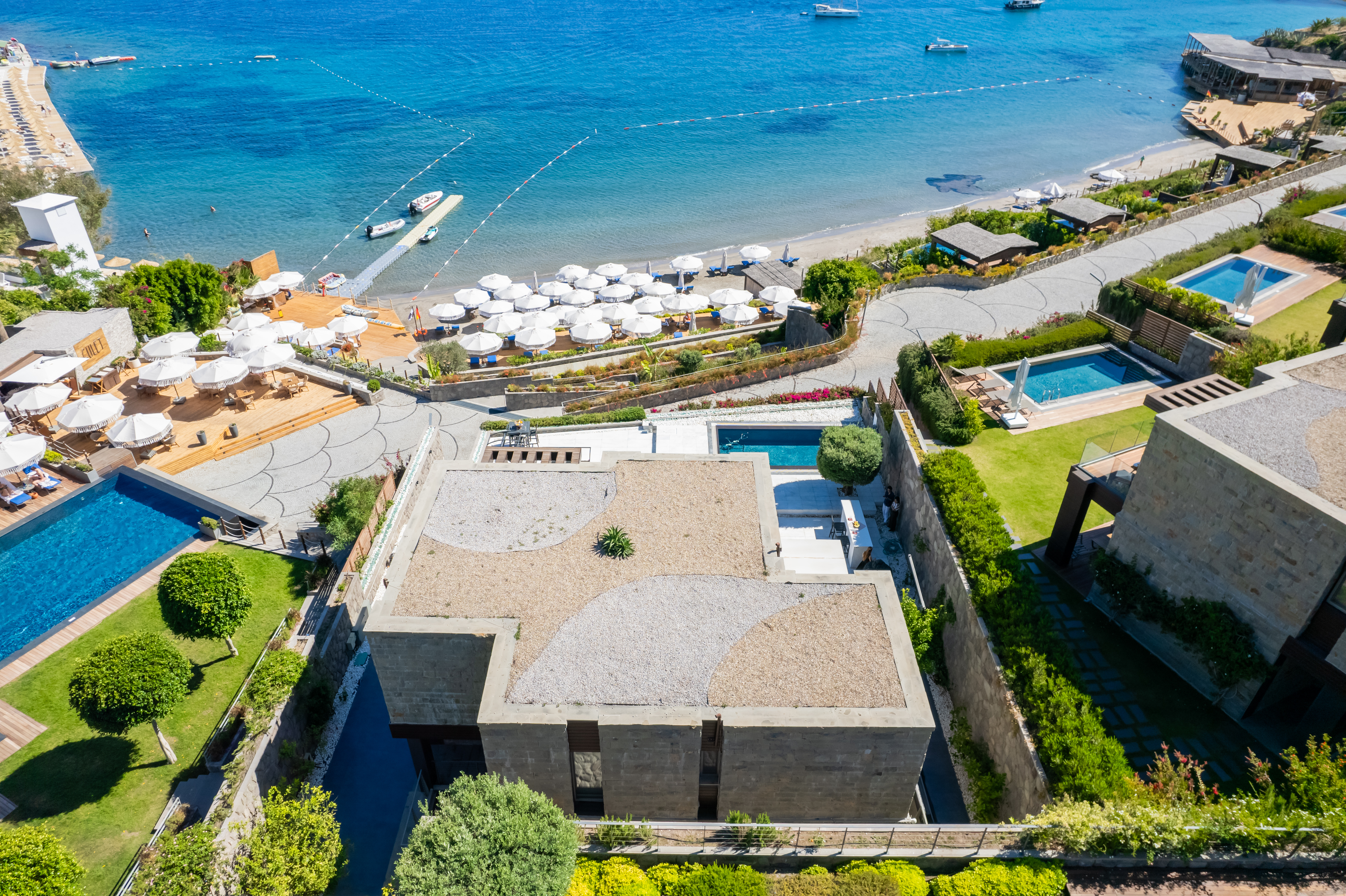 Haremtan Koyu’nda Denize On Adım: Özel Havuzlu 6 Yatak Odalı Lüks Villa — Bodrum Merkez görsel 4