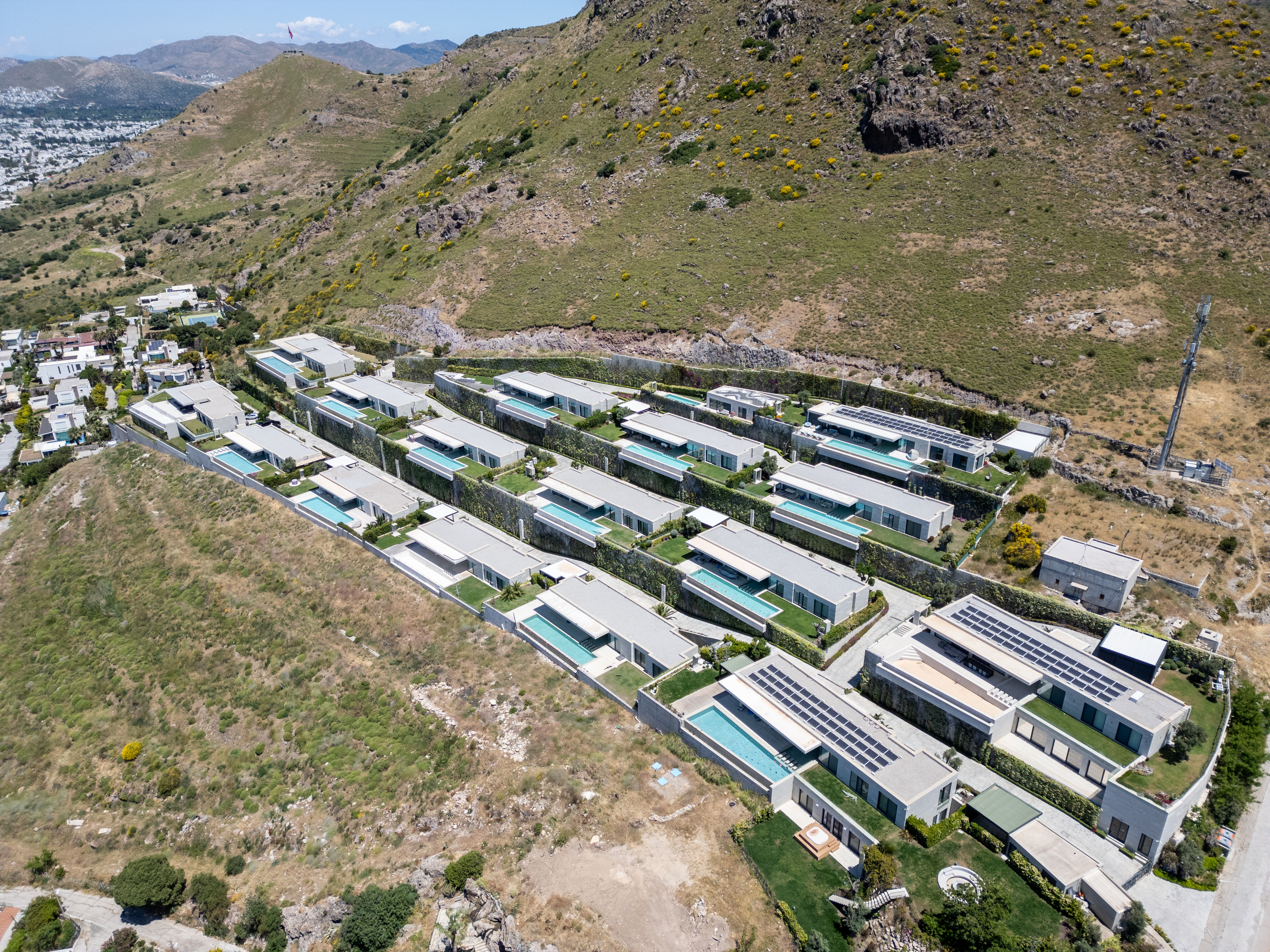 Turgutreis’te İki Sonsuzluk Havuzlu Özel Sunset Malikânesi — Bodrum Merkez görsel 2
