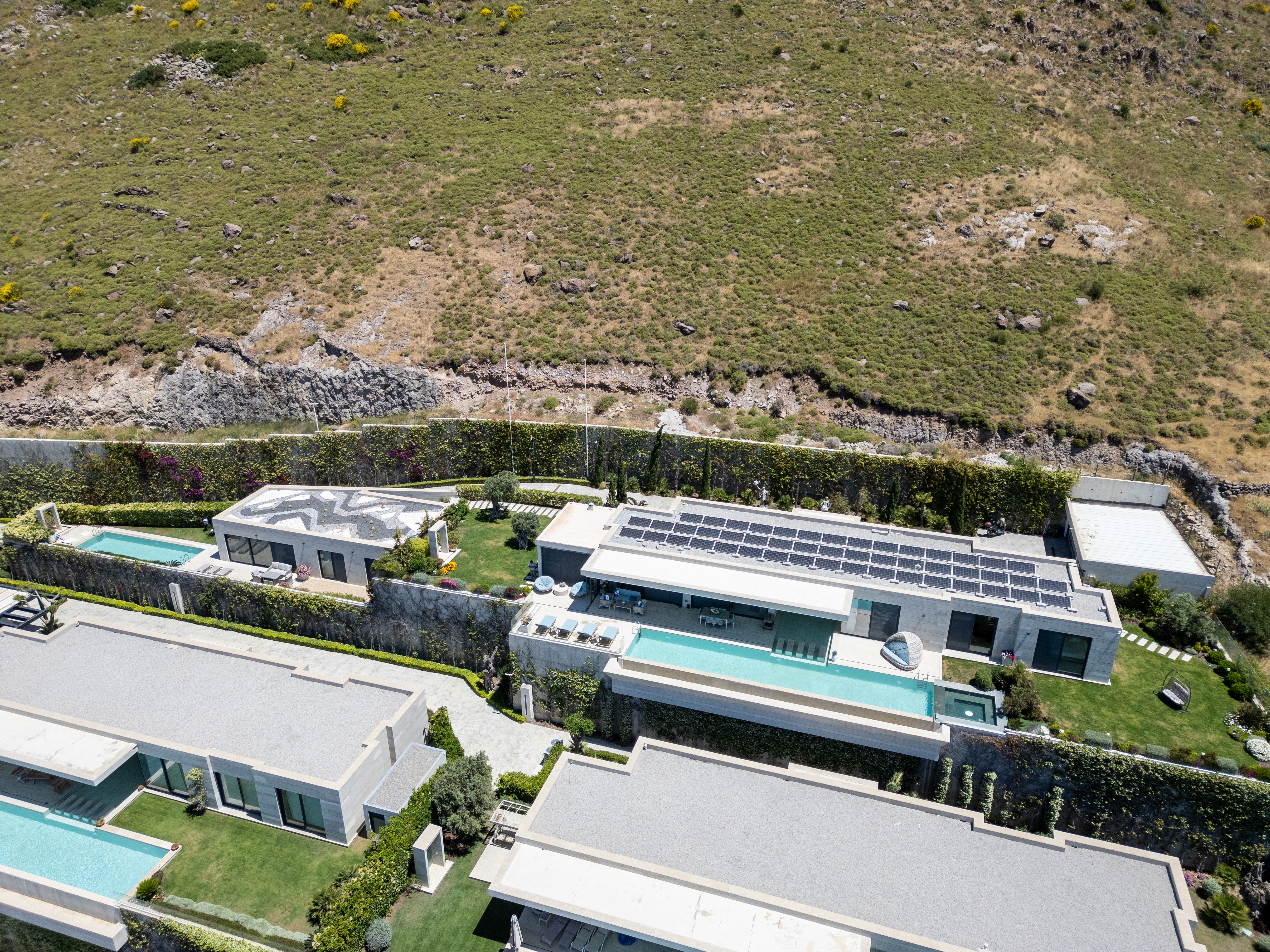 Turgutreis’te İki Sonsuzluk Havuzlu Özel Sunset Malikânesi — Bodrum Merkez görsel 3