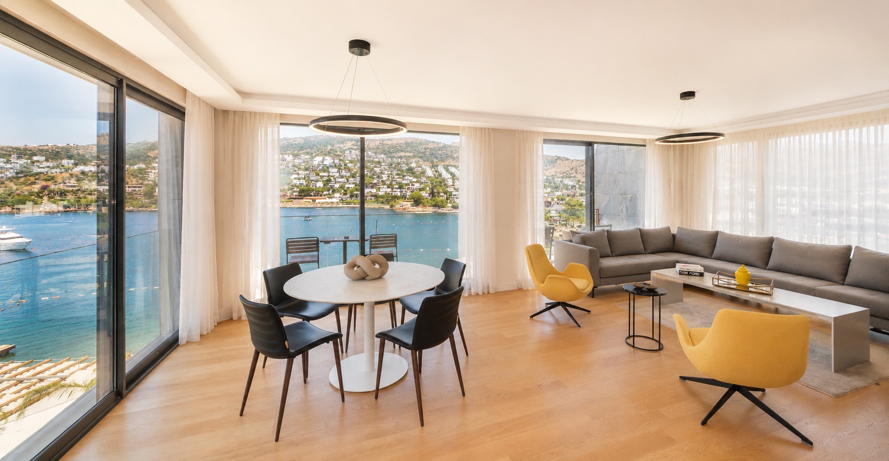 Küçükbük 3+1 Deniz Manzaralı Teraslı Suit — Bodrum Merkez görsel 4