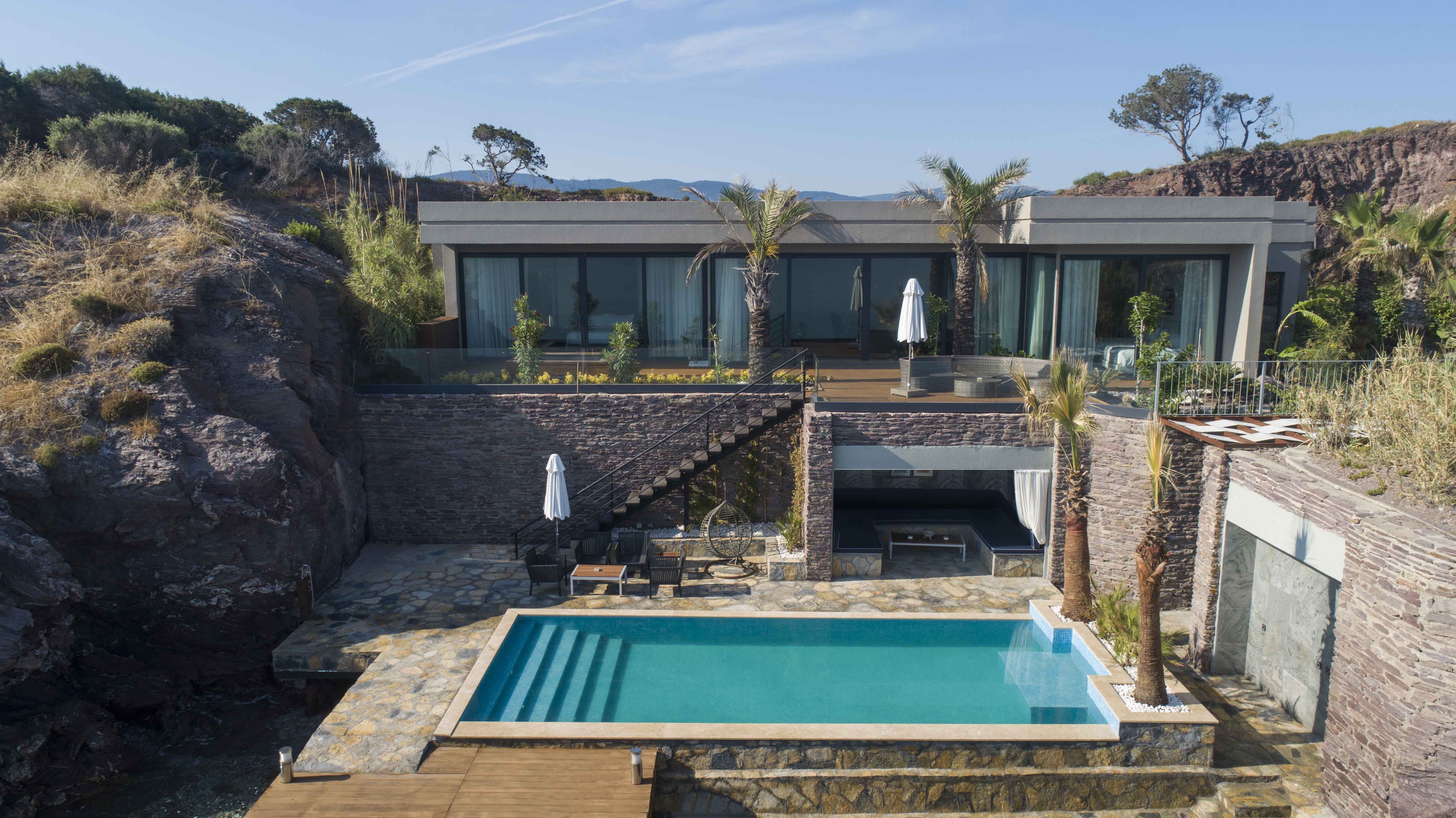 Grand Amiral Villa Özel Havuz ve İskeleye Sahip — Bodrum Merkez görsel 3