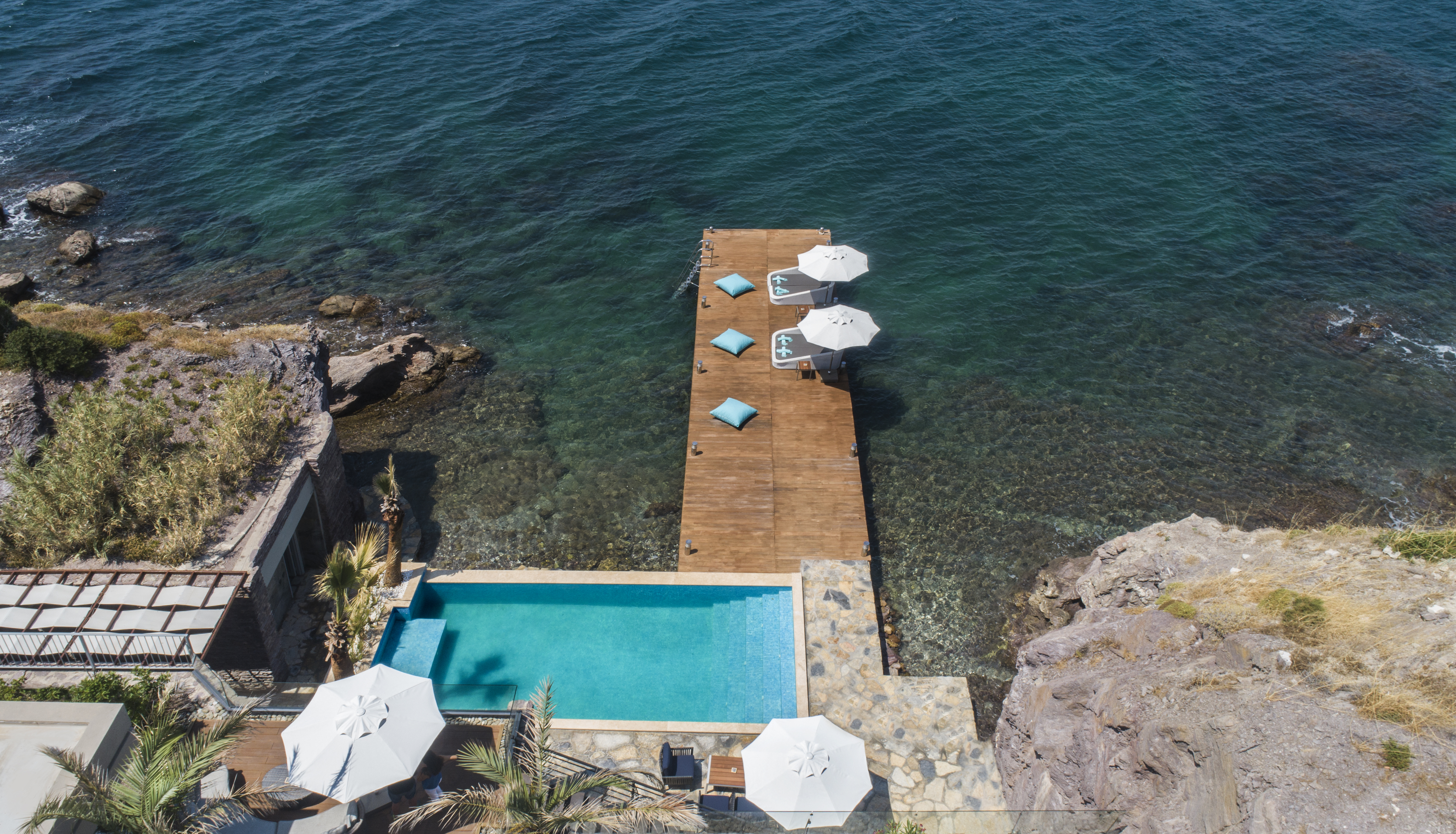 Grand Amiral Villa Özel Havuz ve İskeleye Sahip — Bodrum Merkez görsel 2
