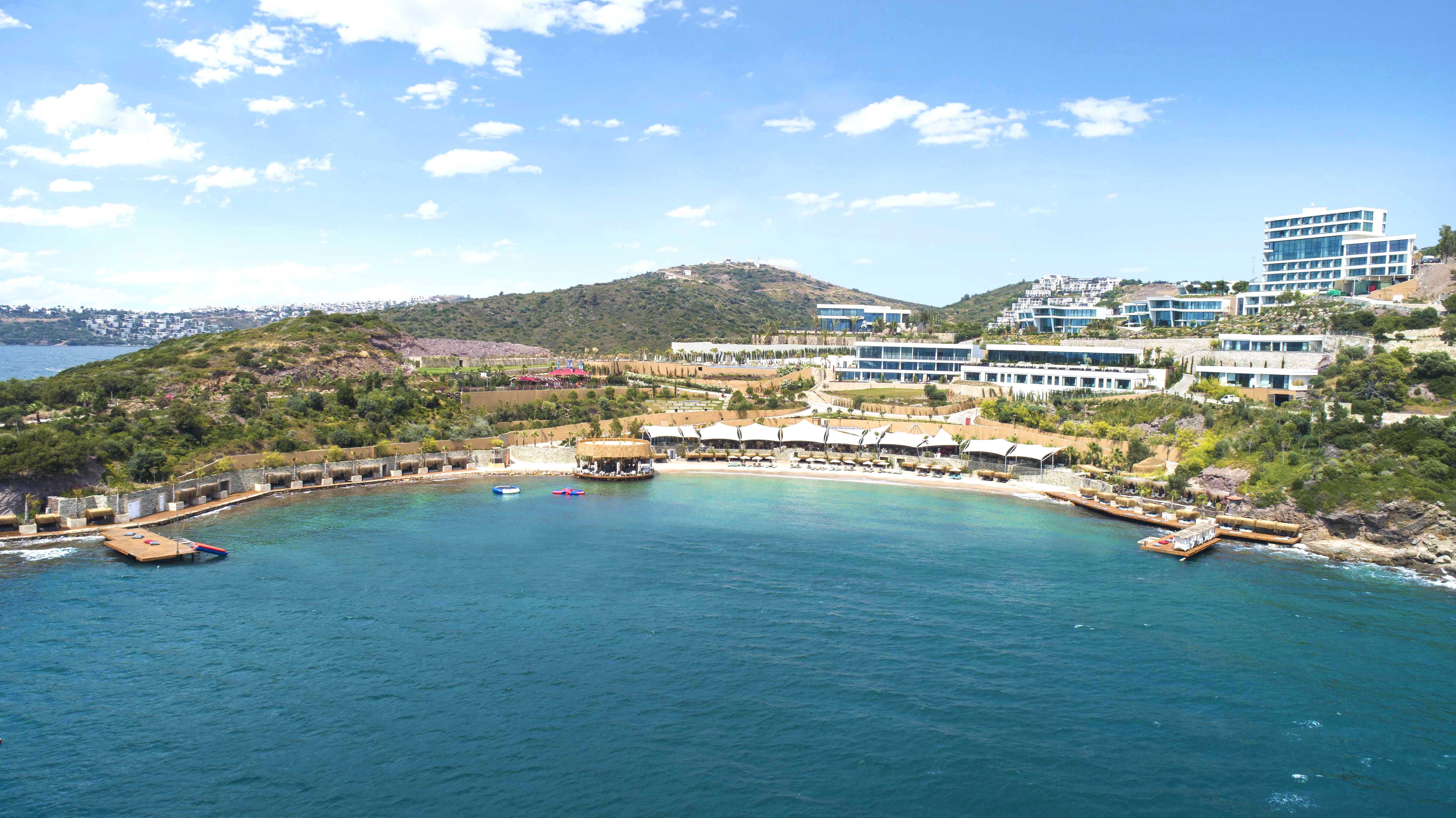 Bodrum'da Beach Kullanımlı,Denize sıfır, Otel Olanakları Sunan Residence 3 BDR